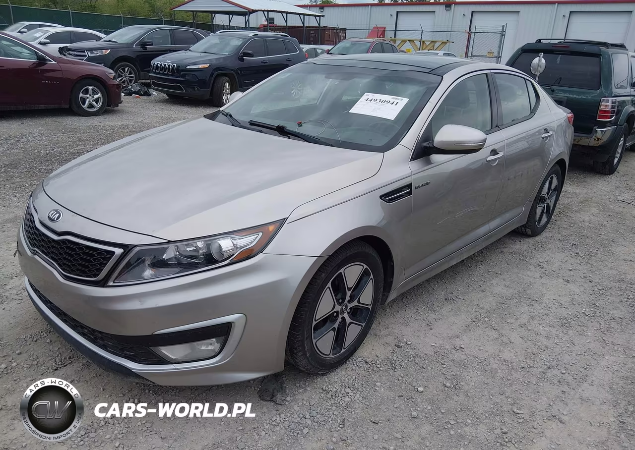 2013 Kia Optima Hybrid Ex VIN:KNAGM4AD2D5039691 - 2