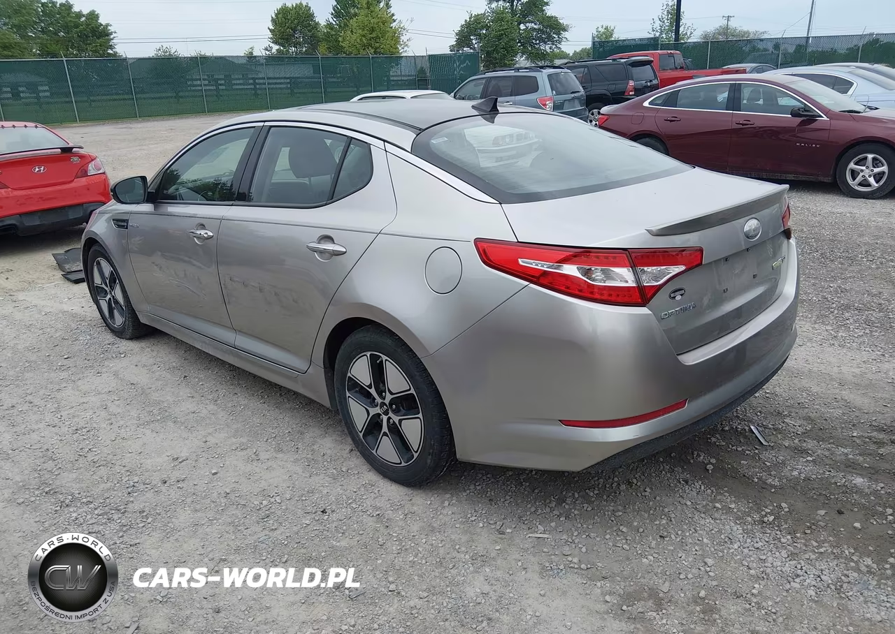 2013 Kia Optima Hybrid Ex VIN:KNAGM4AD2D5039691 - 3