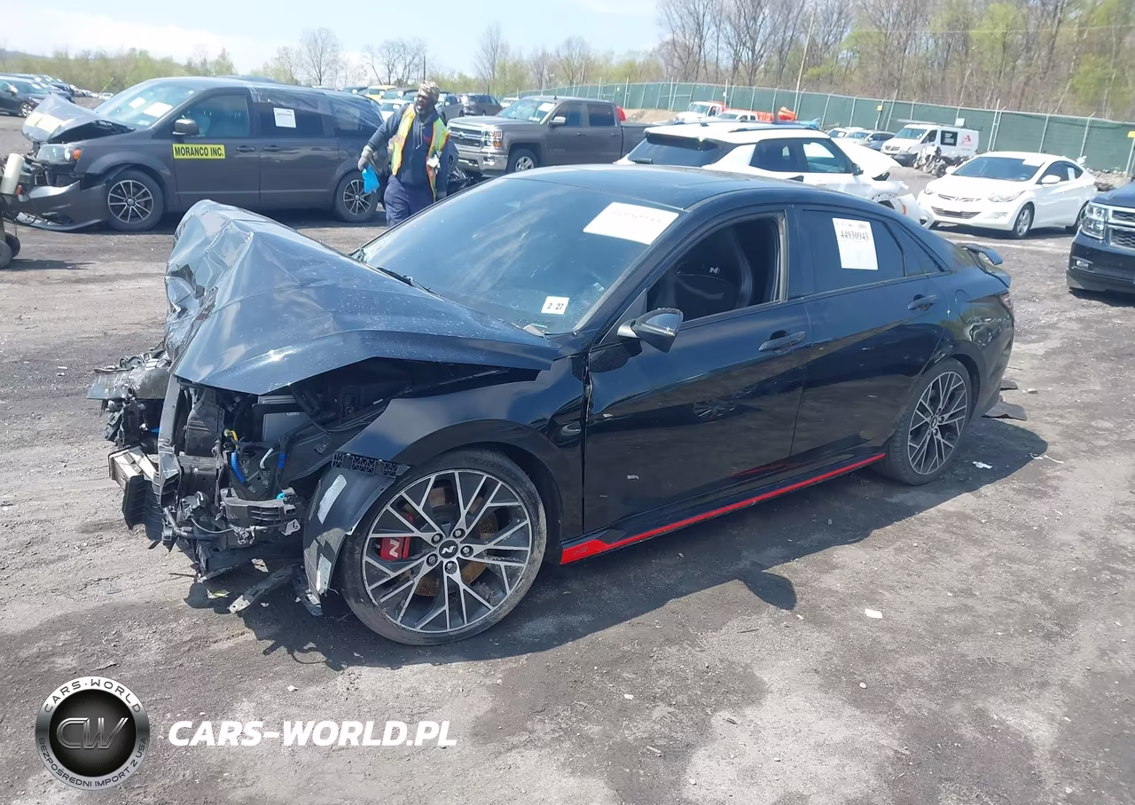 2022 Hyundai Elantra N VIN:KMHLW4AK5NU001787 - 2