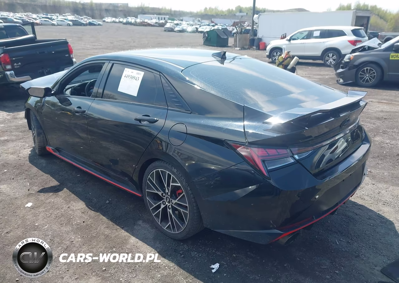 2022 Hyundai Elantra N VIN:KMHLW4AK5NU001787 - 3