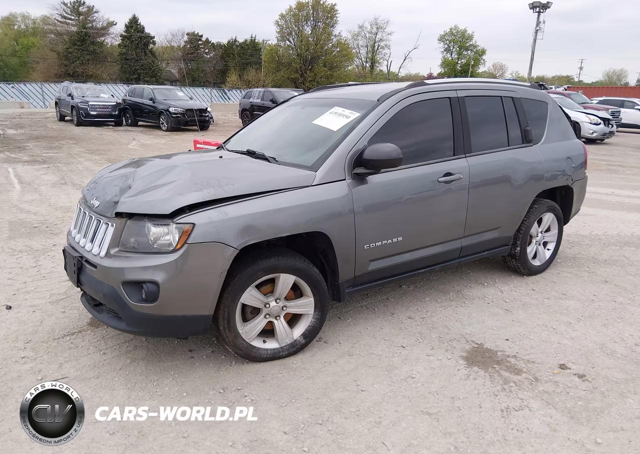 2014 Jeep Compass Sport VIN:1C4NJCBA9ED547956 - 2