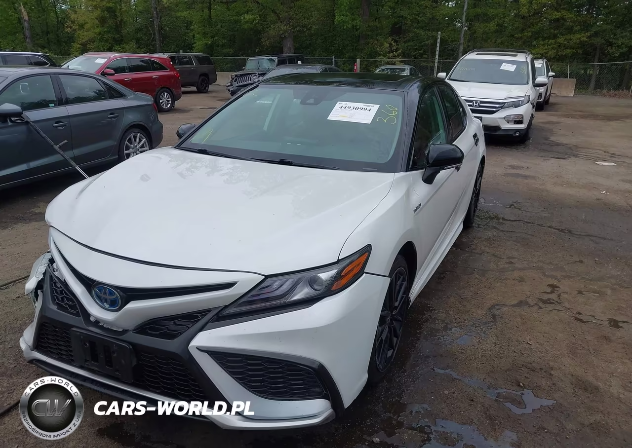 2021 Toyota Camry Xse Hybrid VIN:4T1K31AK3MU022140 - 2