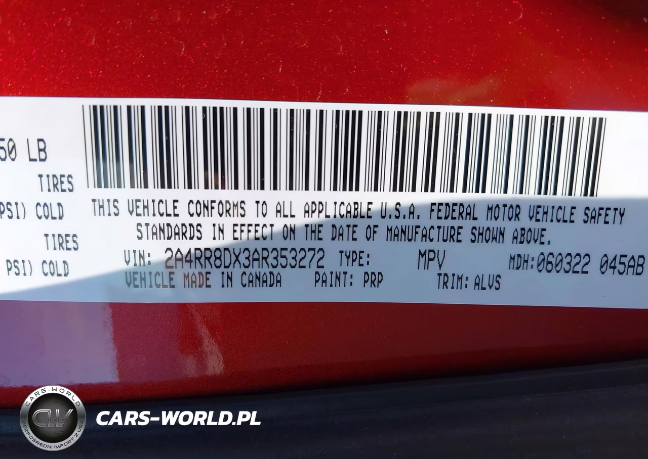 2010 Chrysler Town & Country Touring Plus VIN:2A4RR8DX3AR353272 - 9