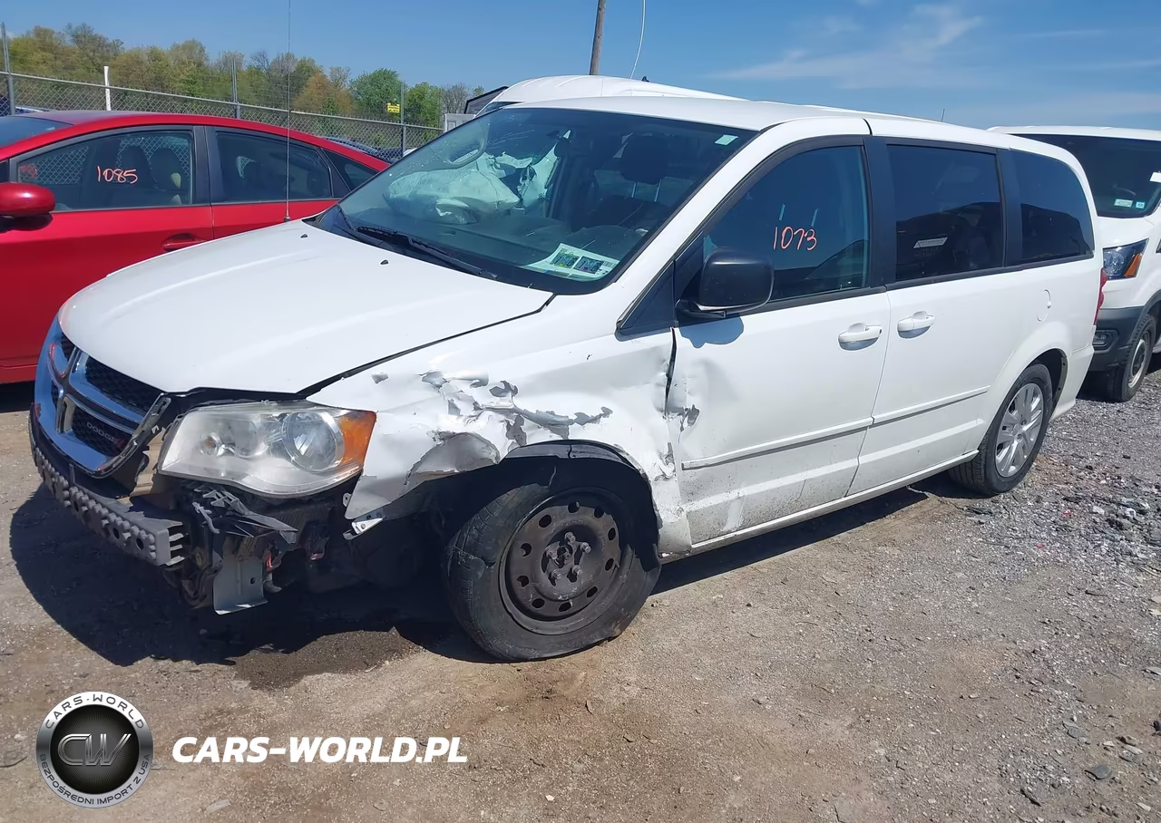 2017 Dodge Grand Caravan Se VIN:2C4RDGBG5HR828643 - 2