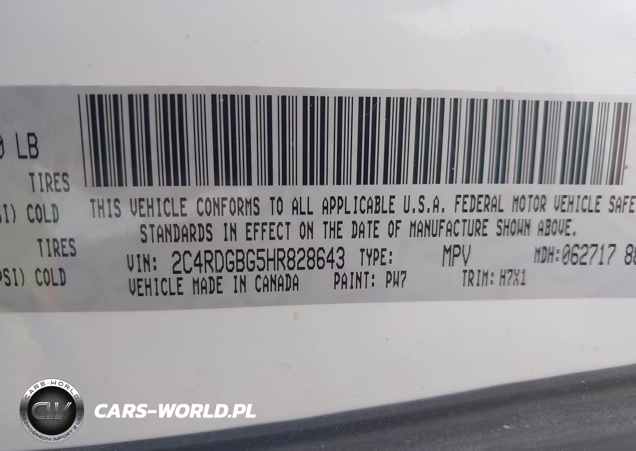 2017 Dodge Grand Caravan Se VIN:2C4RDGBG5HR828643 - 9