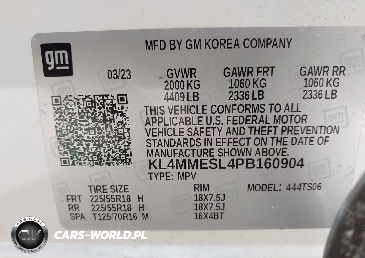 2023 Buick Encore Gx Select Awd VIN:KL4MMESL4PB160904 - 9