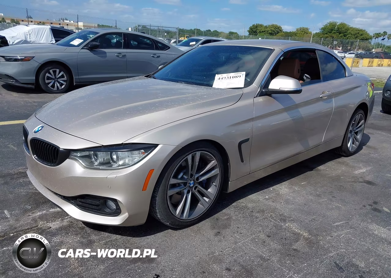 2015 BMW 435I VIN:WBA3T3C5XFP738253 - 2