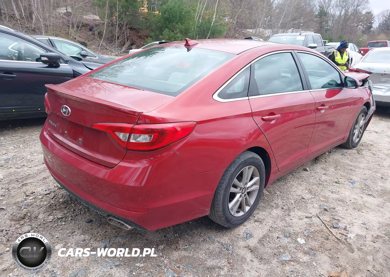 2017 Hyundai Sonata VIN:5NPE24AF8HH493192 - 4