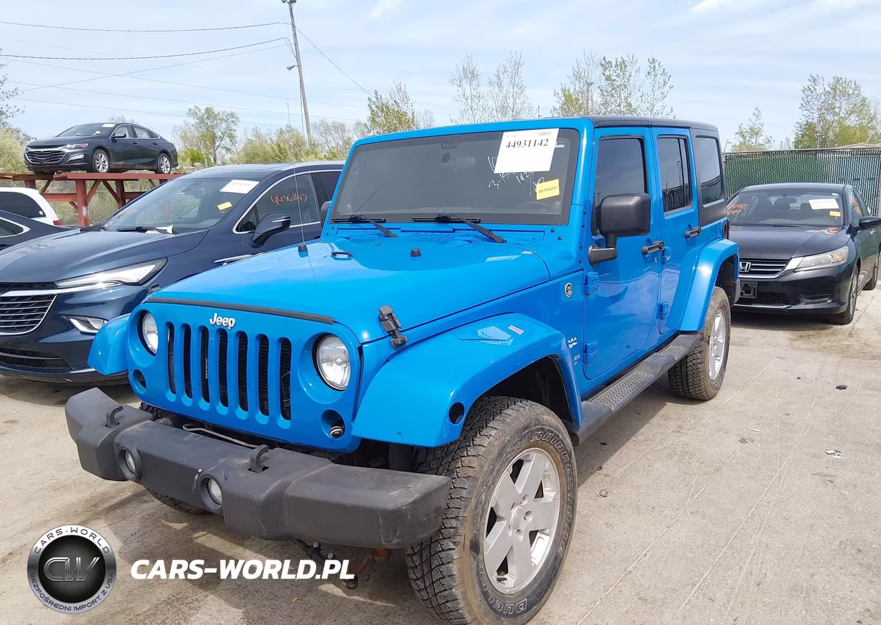 2012 Jeep Wrangler Unlimited Sahara VIN:1C4BJWEGXCL142423 - 2