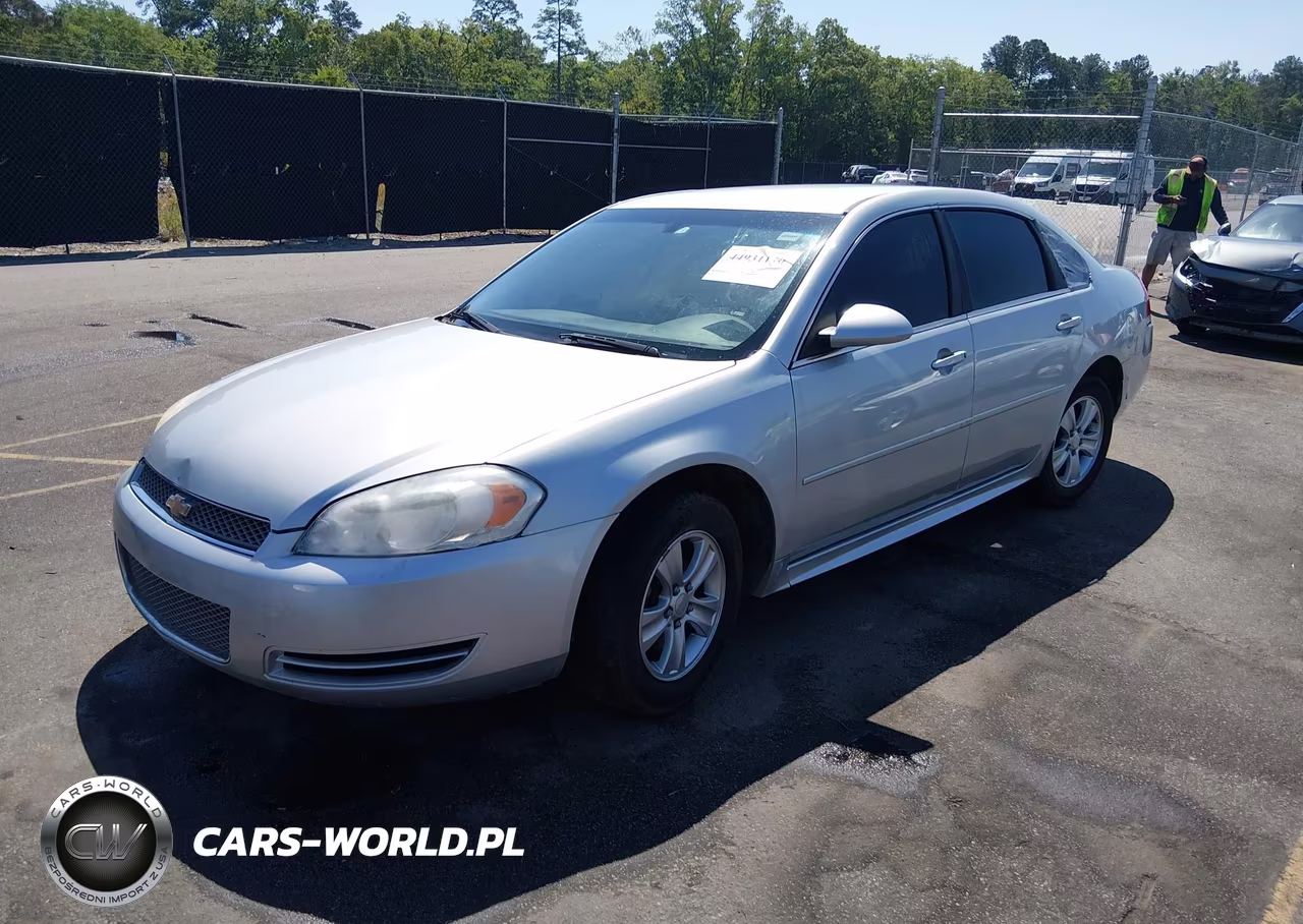 2012 Chevrolet Impala Ls VIN:2G1WF5E39C1146813 - 2