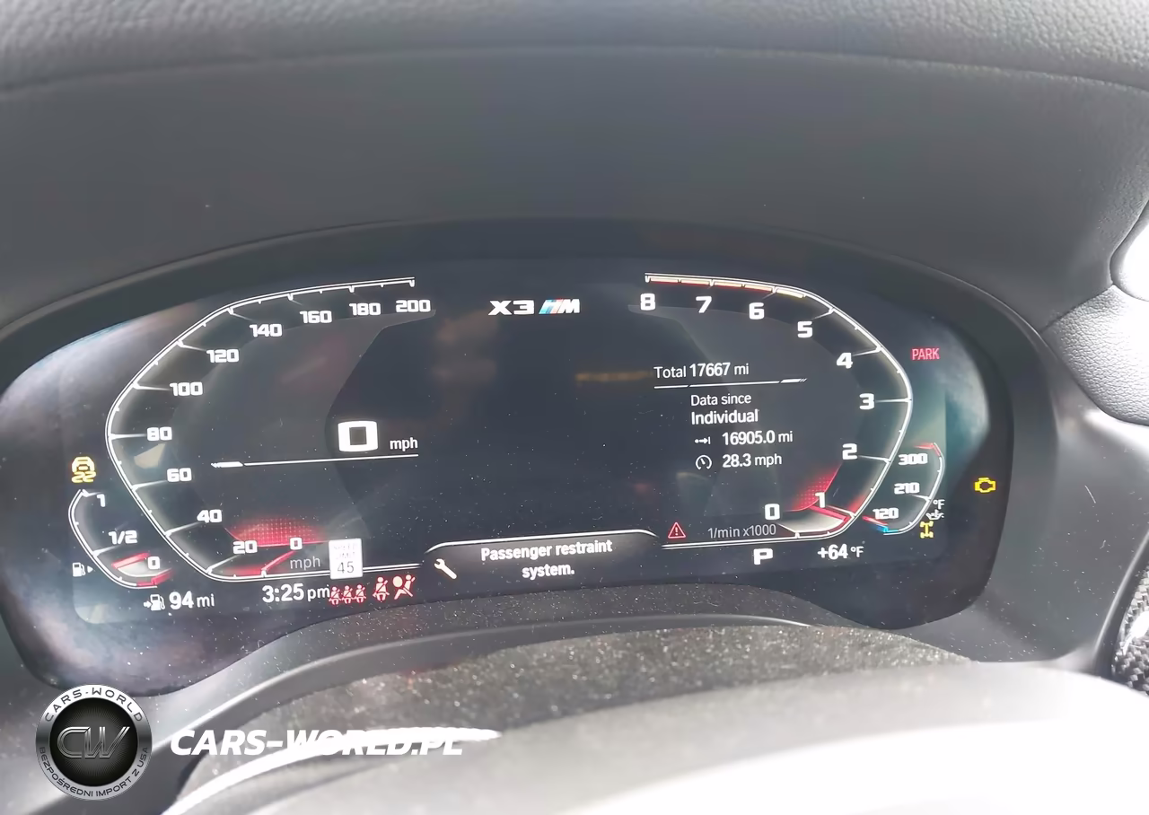 2022 BMW X3 M VIN:5YM13EC01N9J37432 - 7