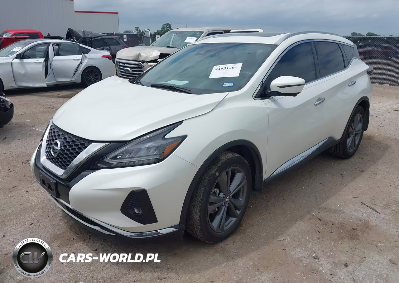 2022 Nissan Murano Platinum Intelligent Awd VIN:5N1AZ2DS9NC124626 - 2