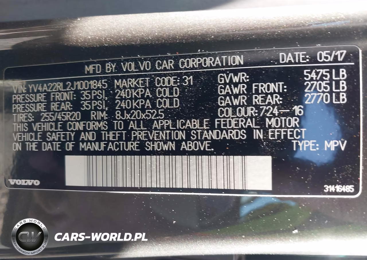 2018 Volvo Xc60 T6 Inscription VIN:YV4A22RL2J1001845 - 9