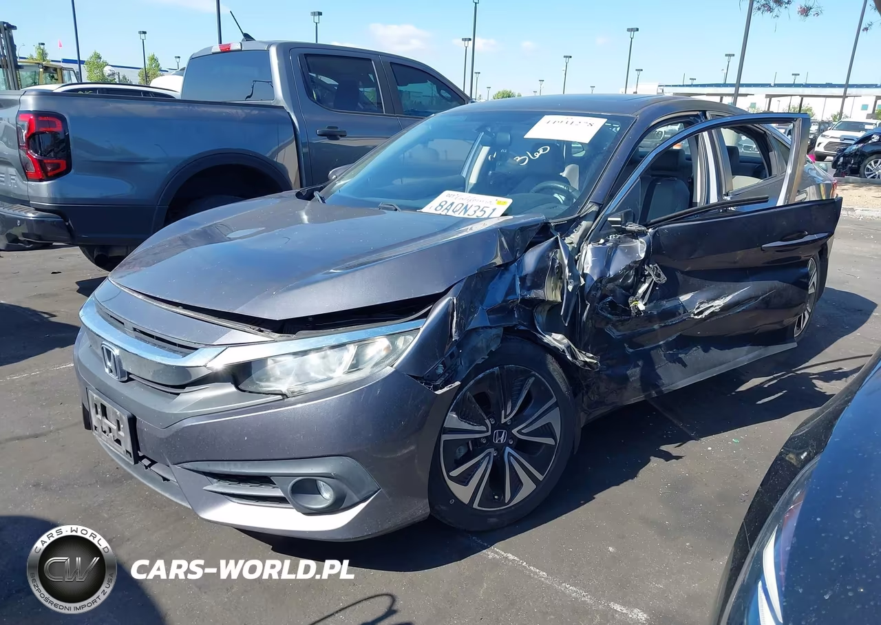 2017 Honda Civic Ex-T VIN:2HGFC1F31HH631258 - 2