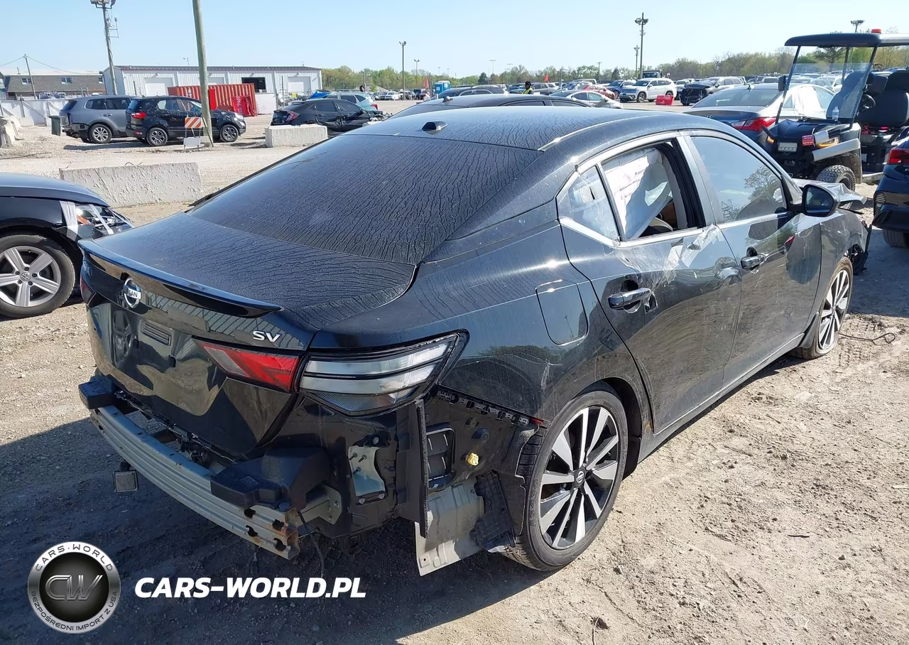 2021 Nissan Sentra Sv Xtronic Cvt VIN:3N1AB8CV4MY297728 - 4