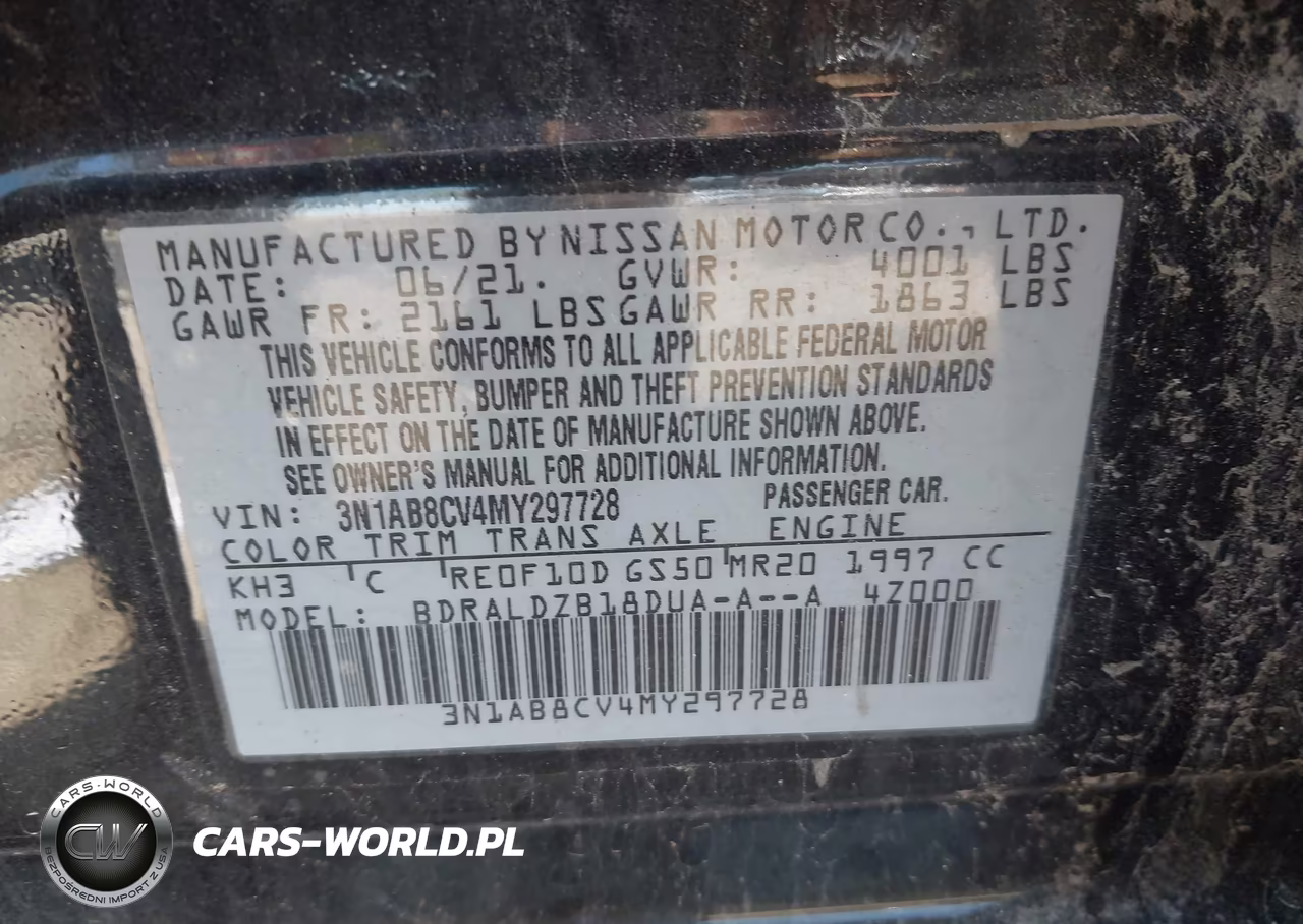 2021 Nissan Sentra Sv Xtronic Cvt VIN:3N1AB8CV4MY297728 - 9