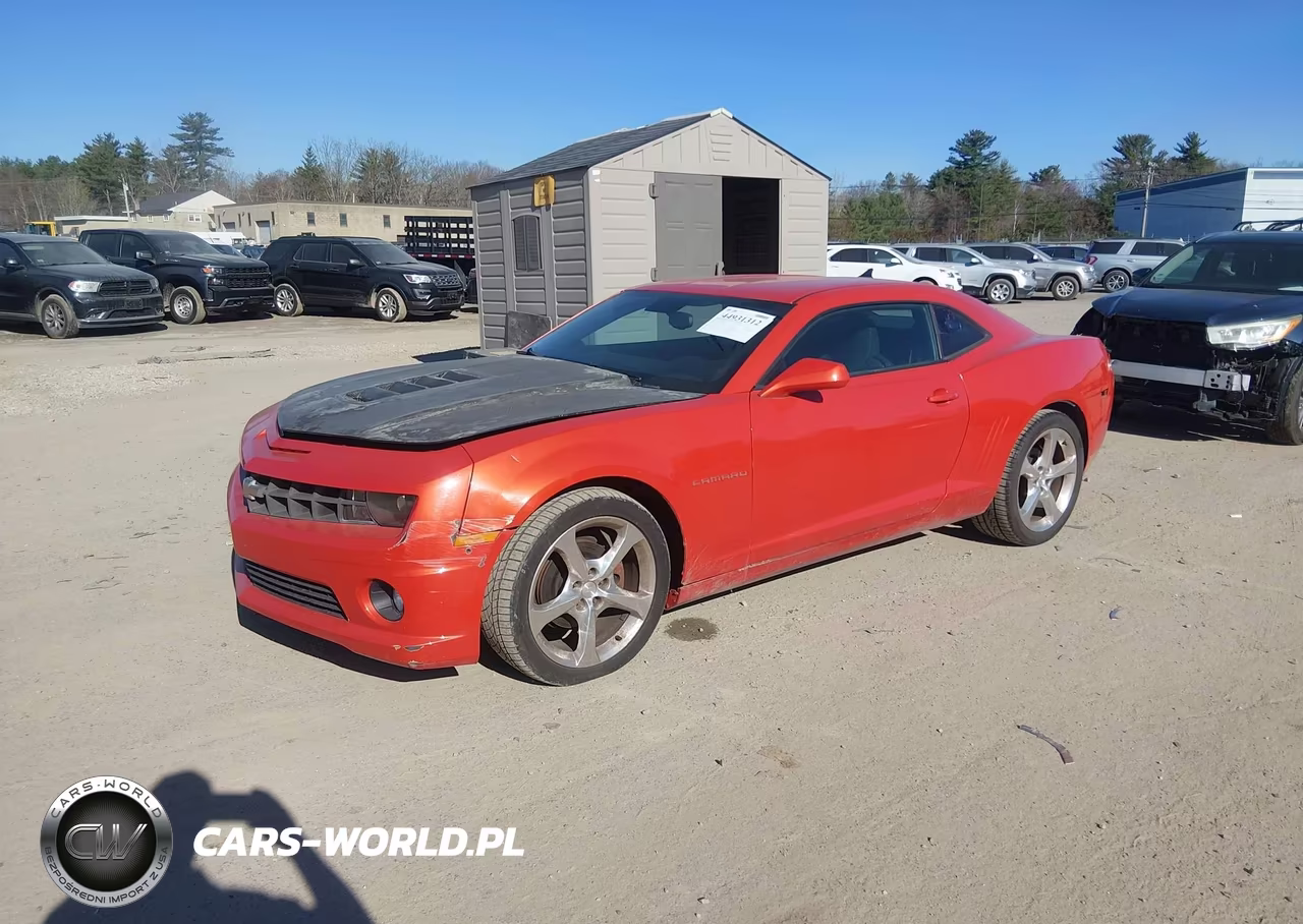 2010 Chevrolet Camaro 1Ls VIN:2G1FA1EV3A9167860 - 2