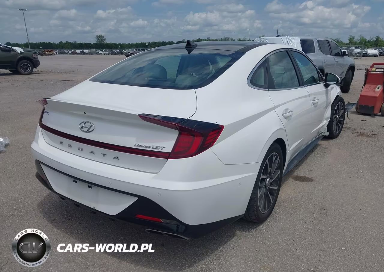 2021 Hyundai Sonata Limited VIN:KMHL34J29MA154942 - 4