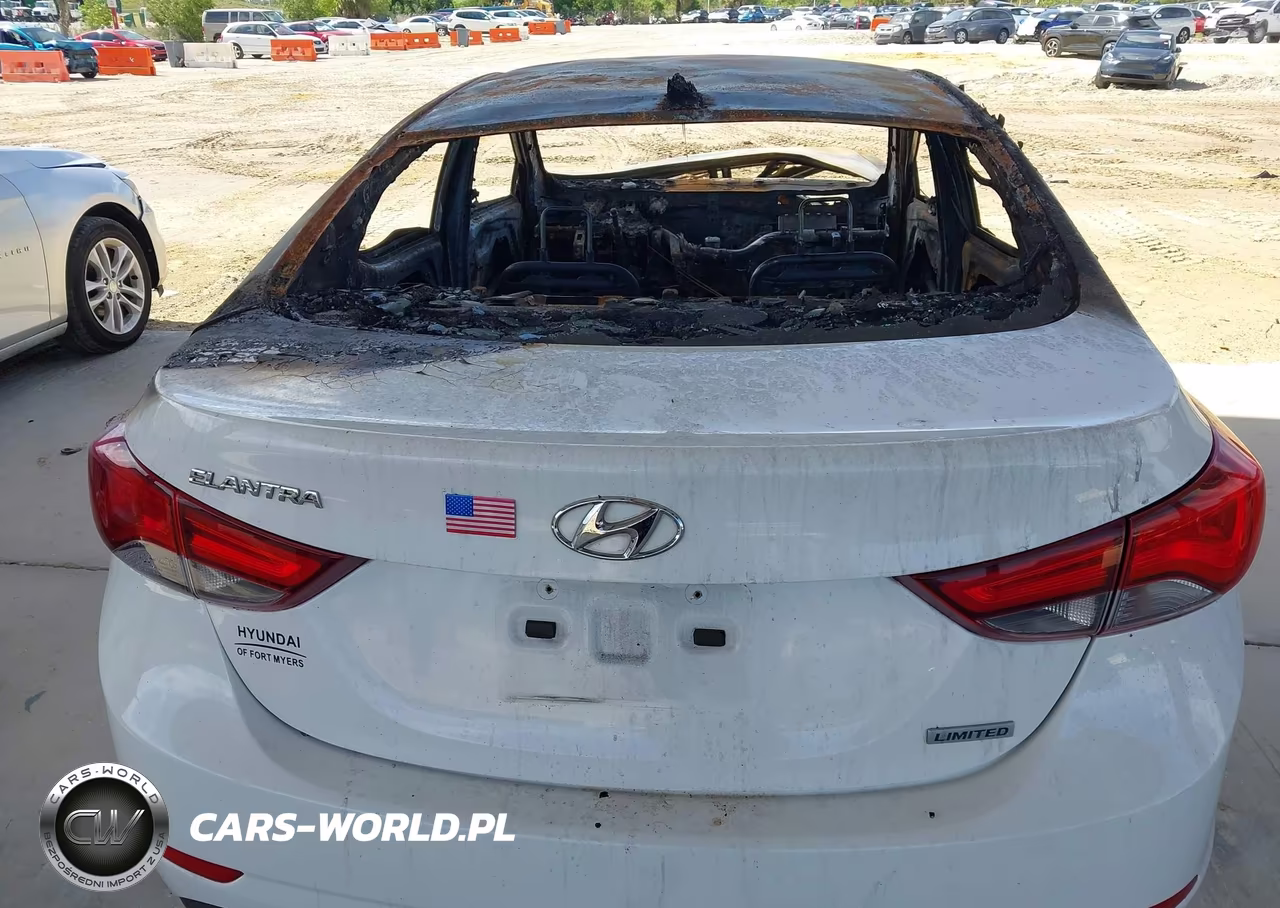 2014 Hyundai Elantra Limited VIN:5NPDH4AE0EH474794 - 12