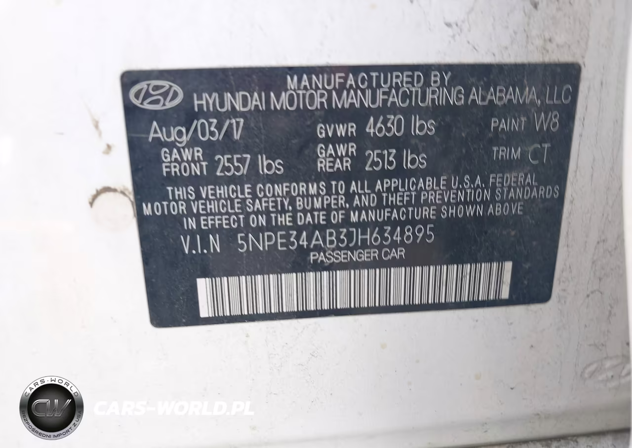 2018 Hyundai Sonata Sport 2.0T VIN:5NPE34AB3JH634895 - 9