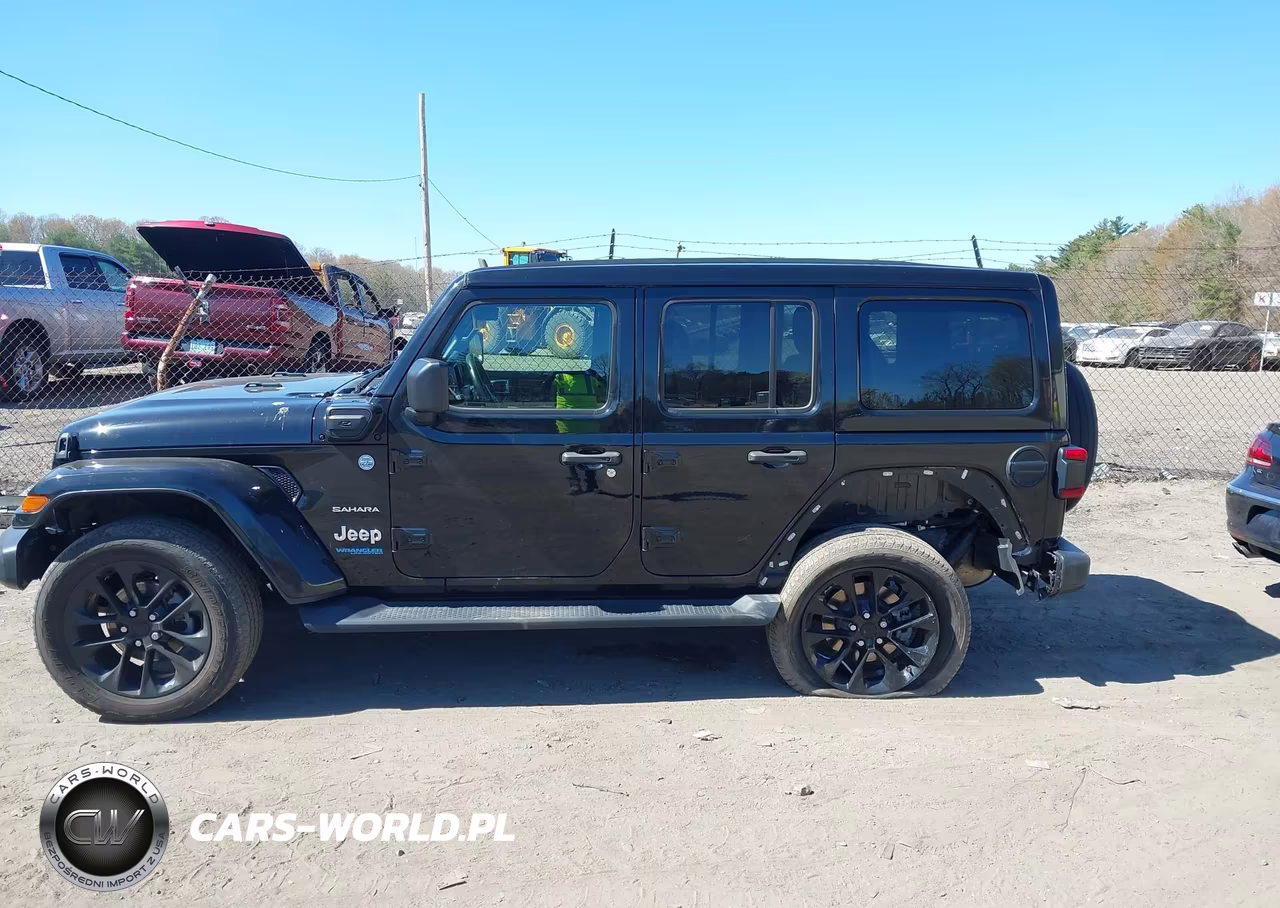 2021 Jeep Wrangler 4Xe Unlimited Sahara 4X4 VIN:1C4JJXP66MW698850 - 14