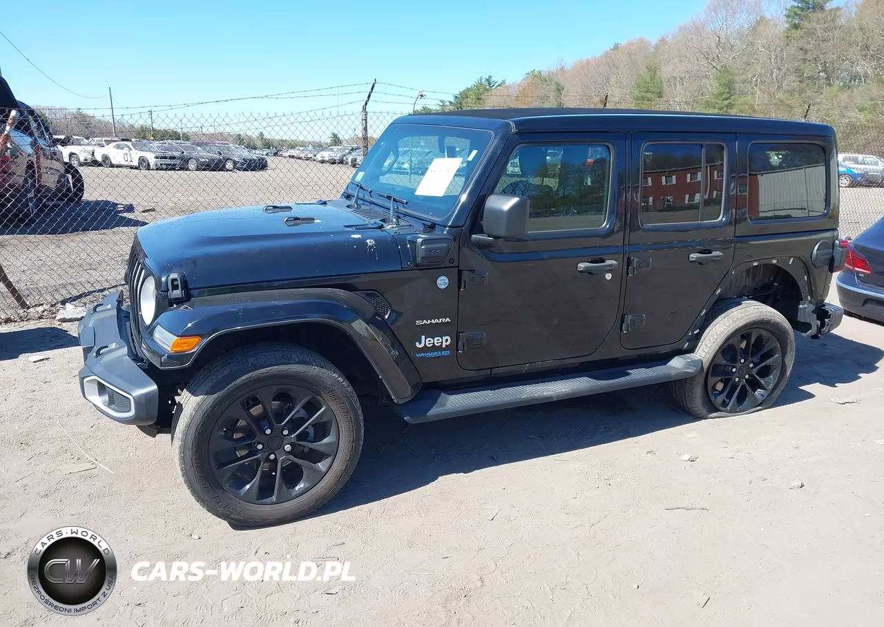 2021 Jeep Wrangler 4Xe Unlimited Sahara 4X4 VIN:1C4JJXP66MW698850 - 2