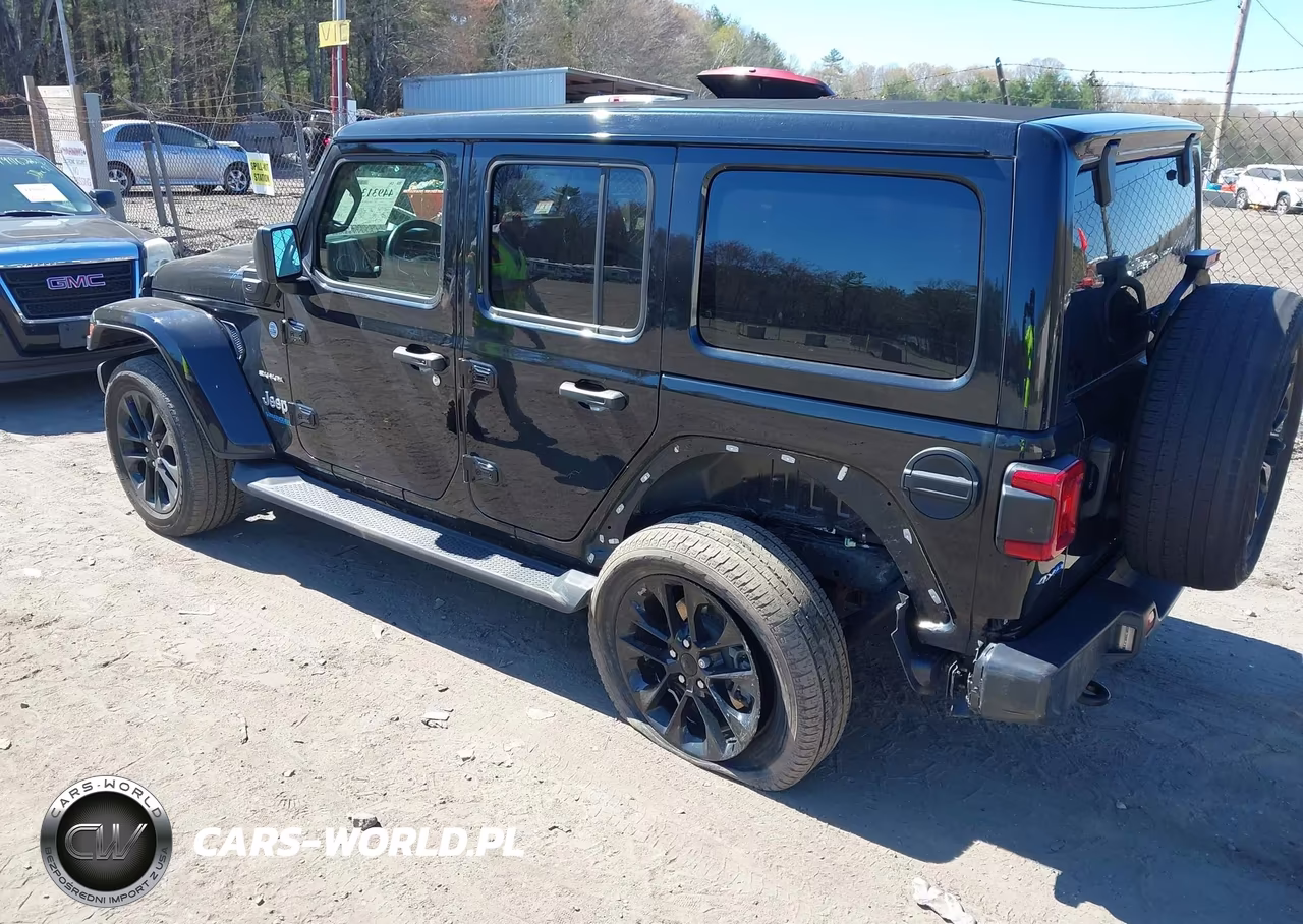 2021 Jeep Wrangler 4Xe Unlimited Sahara 4X4 VIN:1C4JJXP66MW698850 - 3