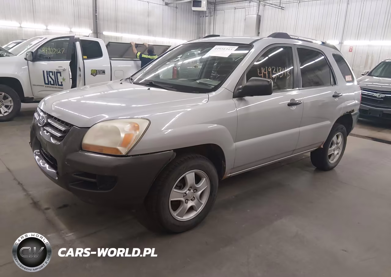 2007 Kia Sportage Lx VIN:KNDJF724377413267 - 2