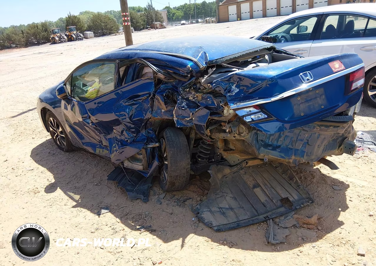 2013 Honda Civic Ex VIN:19XFB2F80DE268430 - 3