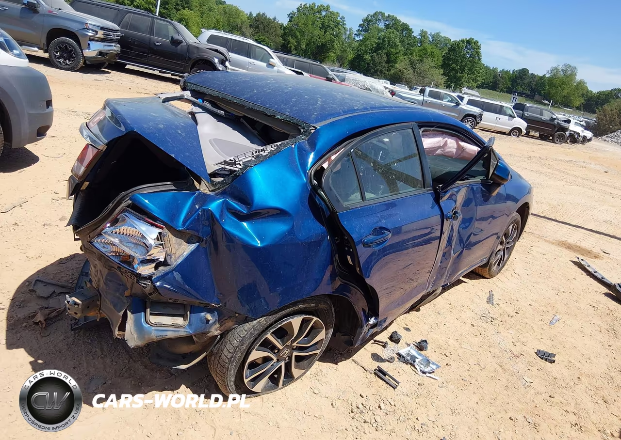 2013 Honda Civic Ex VIN:19XFB2F80DE268430 - 4