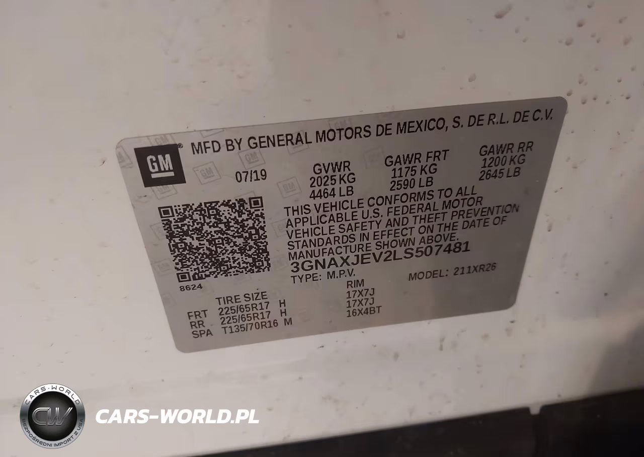 2020 Chevrolet Equinox Fwd 2Fl VIN:3GNAXJEV2LS507481 - 9