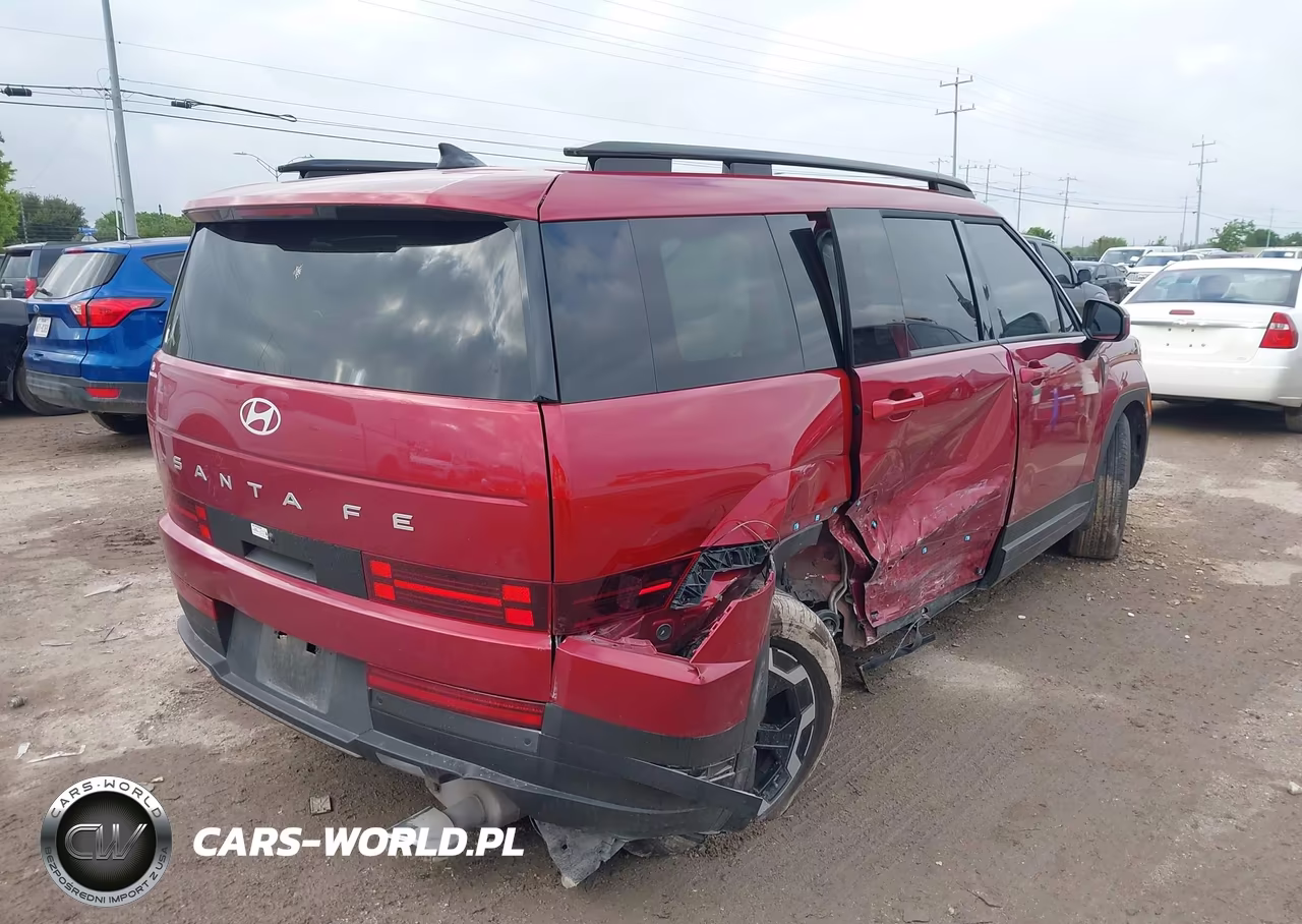 2025 Hyundai Santa Fe Sel VIN:5NMP24GL7SH078522 - 4