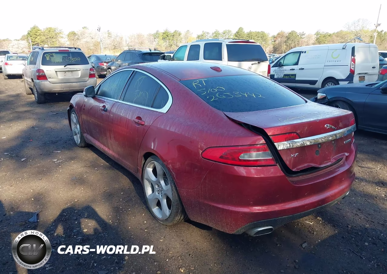 2009 Jaguar Xf Supercharged VIN:SAJWA07CX91R22971 - 3