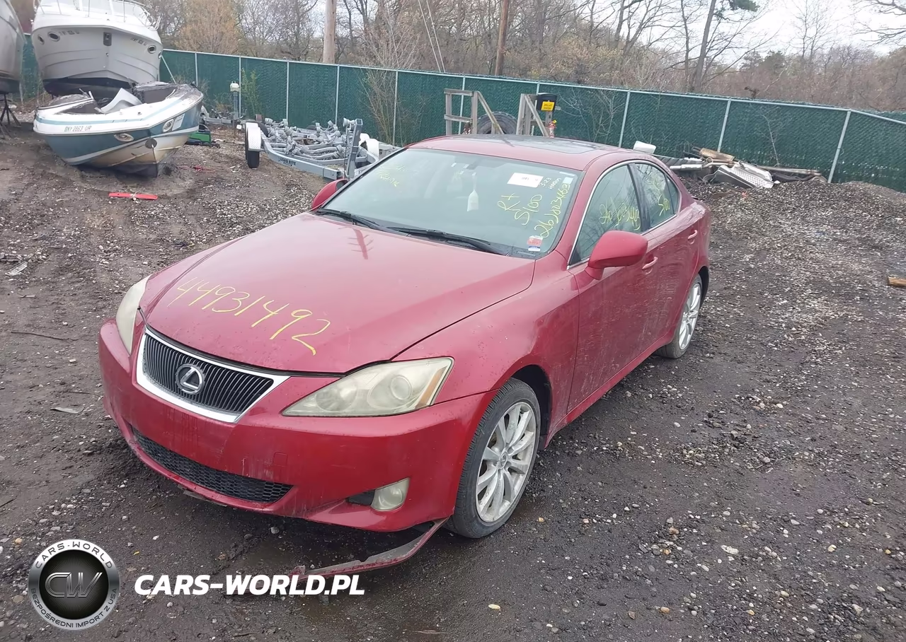 2006 Lexus Is 250 VIN:JTHCK262162007529 - 2