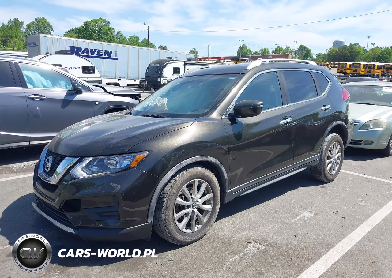2017 Nissan Rogue Sv VIN:KNMAT2MV1HP543843 - 2