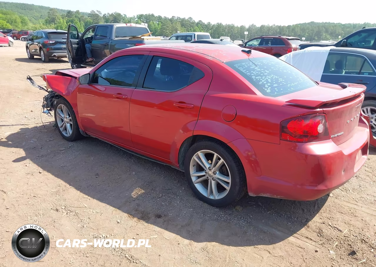 2013 Dodge Avenger Sxt VIN:1C3CDZCB4DN615781 - 3