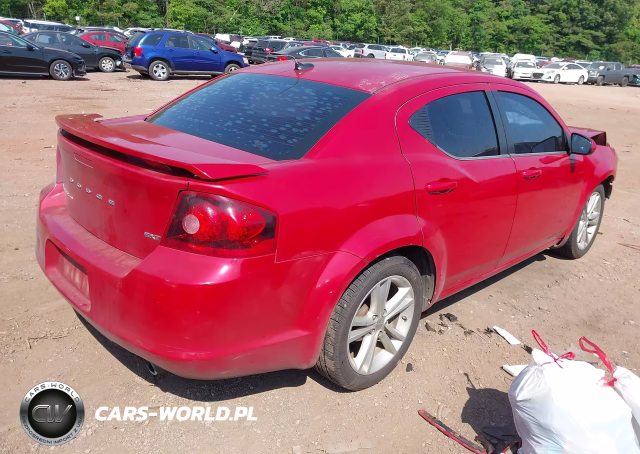 2013 Dodge Avenger Sxt VIN:1C3CDZCB4DN615781 - 4