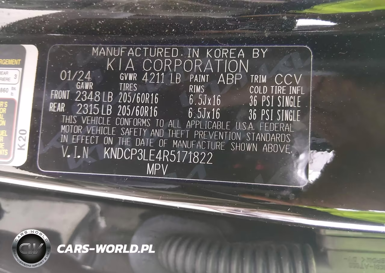 2024 Kia Niro Lx VIN:KNDCP3LE4R5171822 - 9