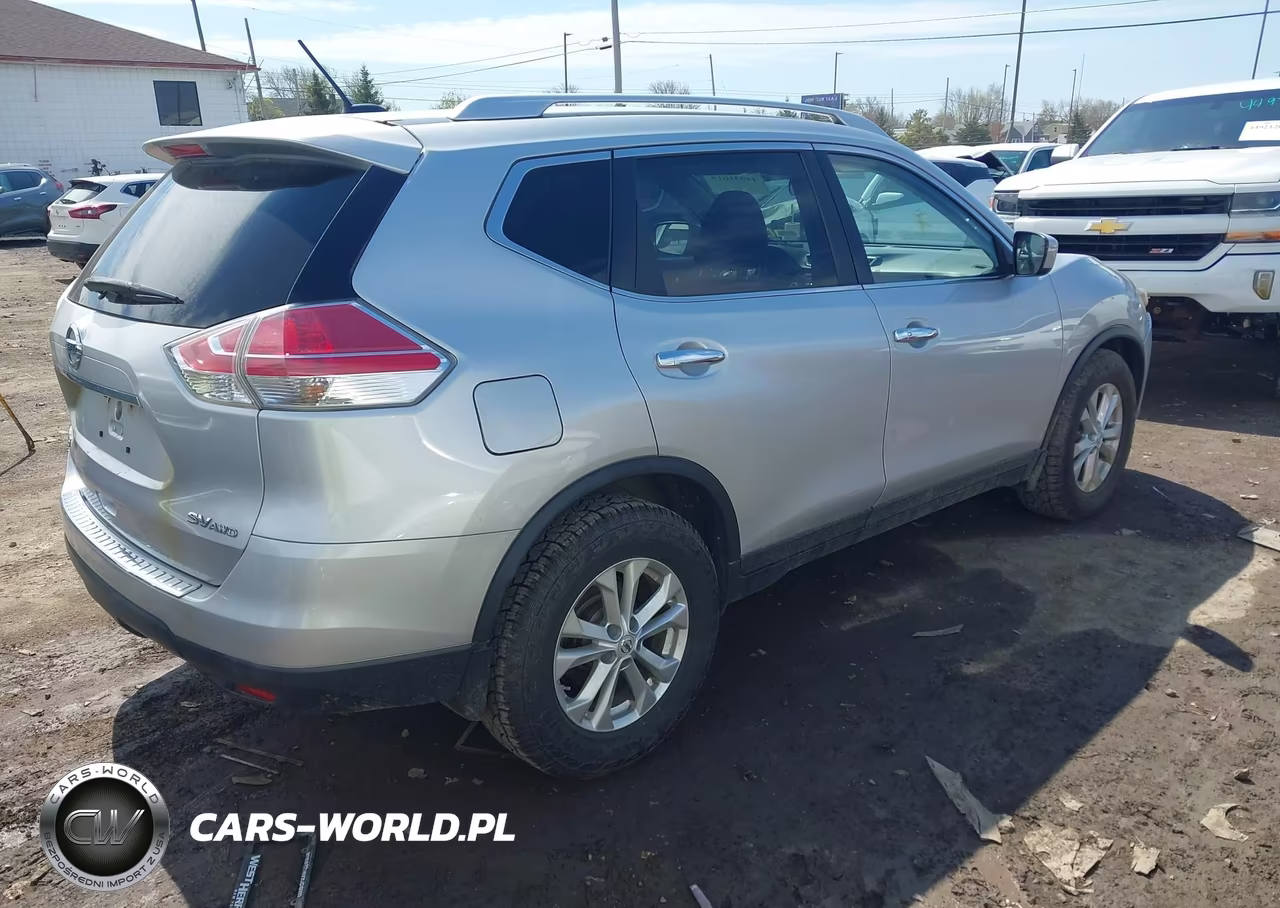 2015 Nissan Rogue Sv VIN:KNMAT2MV5FP556687 - 4
