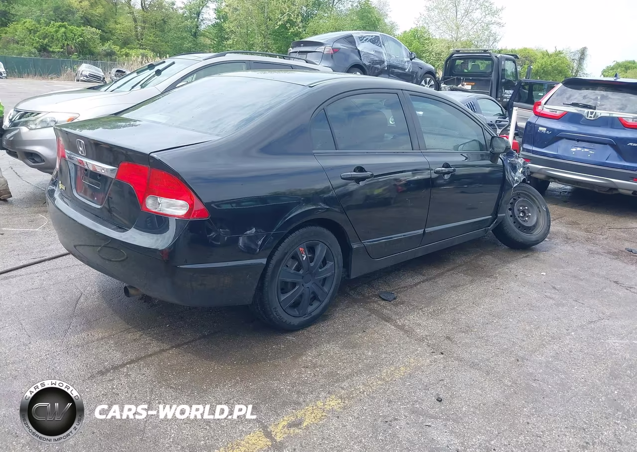 2009 Honda Civic Lx VIN:2HGFA16539H530070 - 4