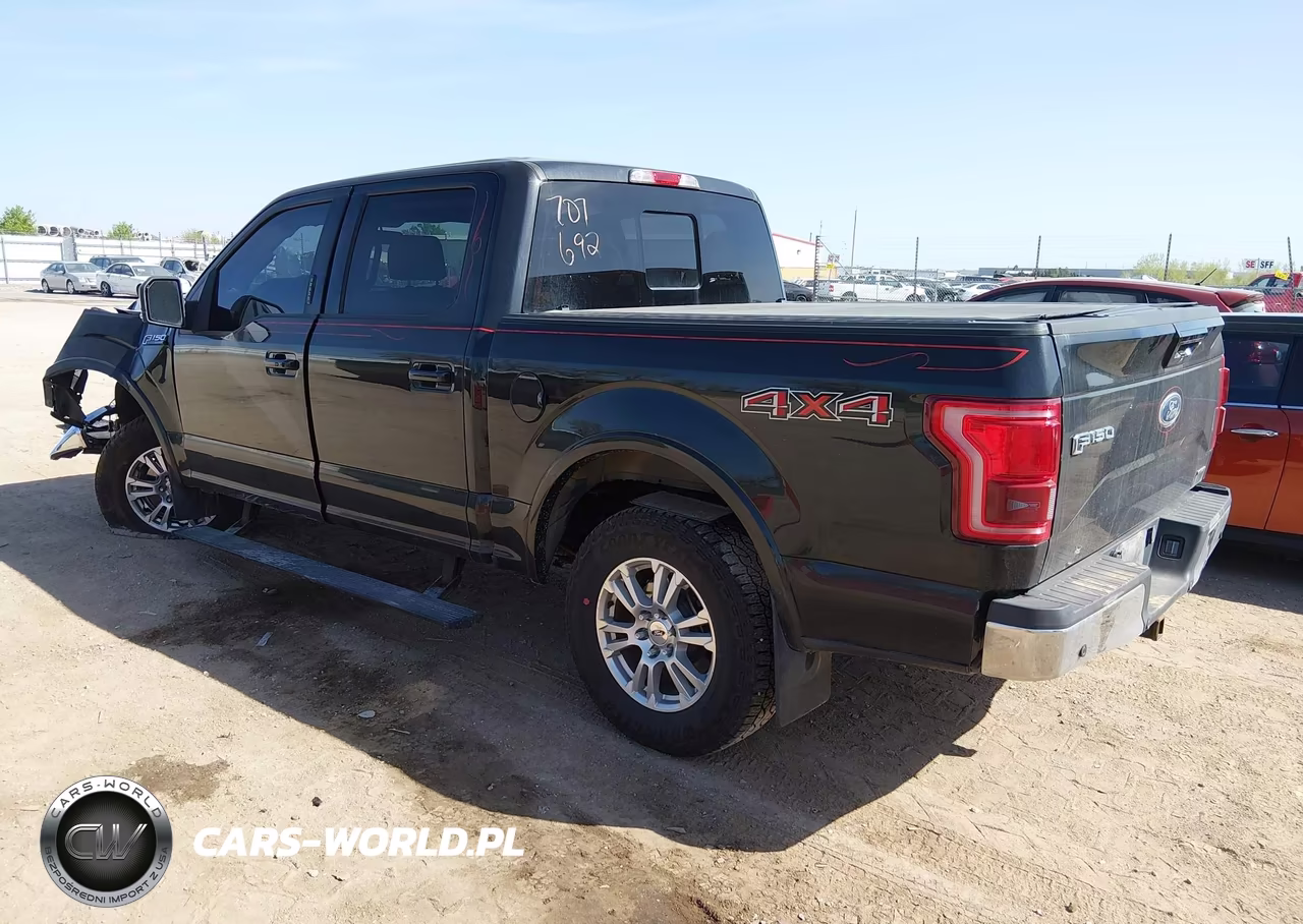 2015 Ford F-150 Lariat VIN:1FTEW1EF0FKE21320 - 3