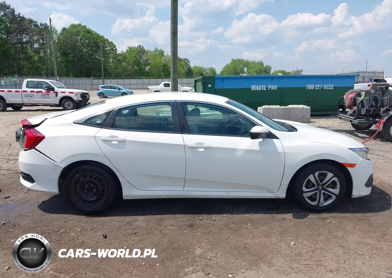 2018 Honda Civic Lx VIN:19XFC2F66JE026233 - 13