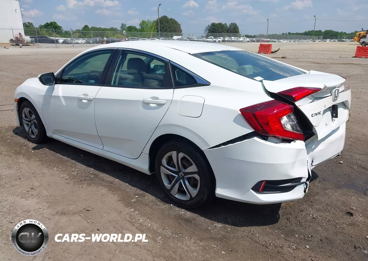 2018 Honda Civic Lx VIN:19XFC2F66JE026233 - 3