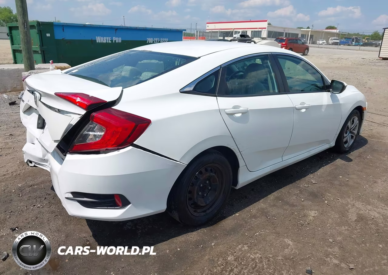 2018 Honda Civic Lx VIN:19XFC2F66JE026233 - 4