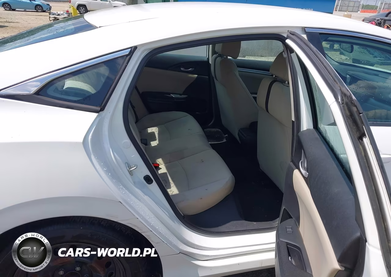 2018 Honda Civic Lx VIN:19XFC2F66JE026233 - 8
