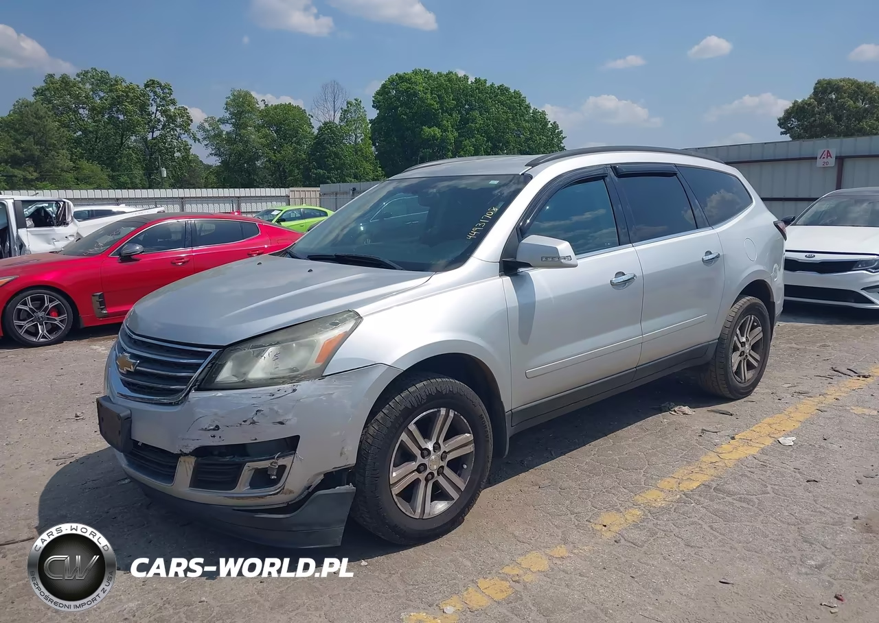 2017 Chevrolet Traverse 2Lt VIN:1GNKRHKD6HJ287614 - 2