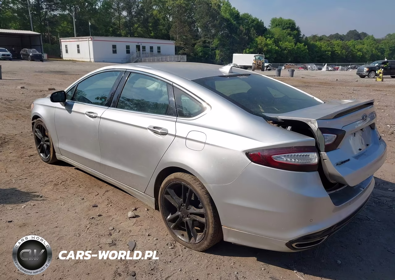 2014 Ford Fusion Titanium VIN:3FA6P0K97ER140030 - 3
