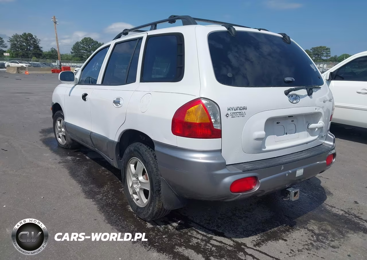 2001 Hyundai Santa Fe 2.7L V6 Gls-2.7L V6 Lx VIN:KM8SC83D51U124297 - 3