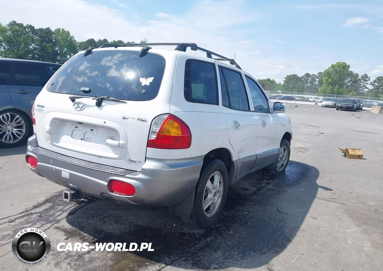 2001 Hyundai Santa Fe 2.7L V6 Gls-2.7L V6 Lx VIN:KM8SC83D51U124297 - 4