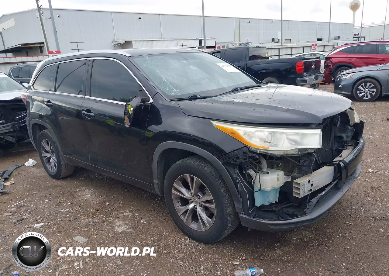 2014 Toyota Highlander Xle V6 – zdjęcie 1 z 16